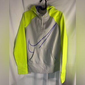 Nike Therma-Fit Purple and Gray Jacket